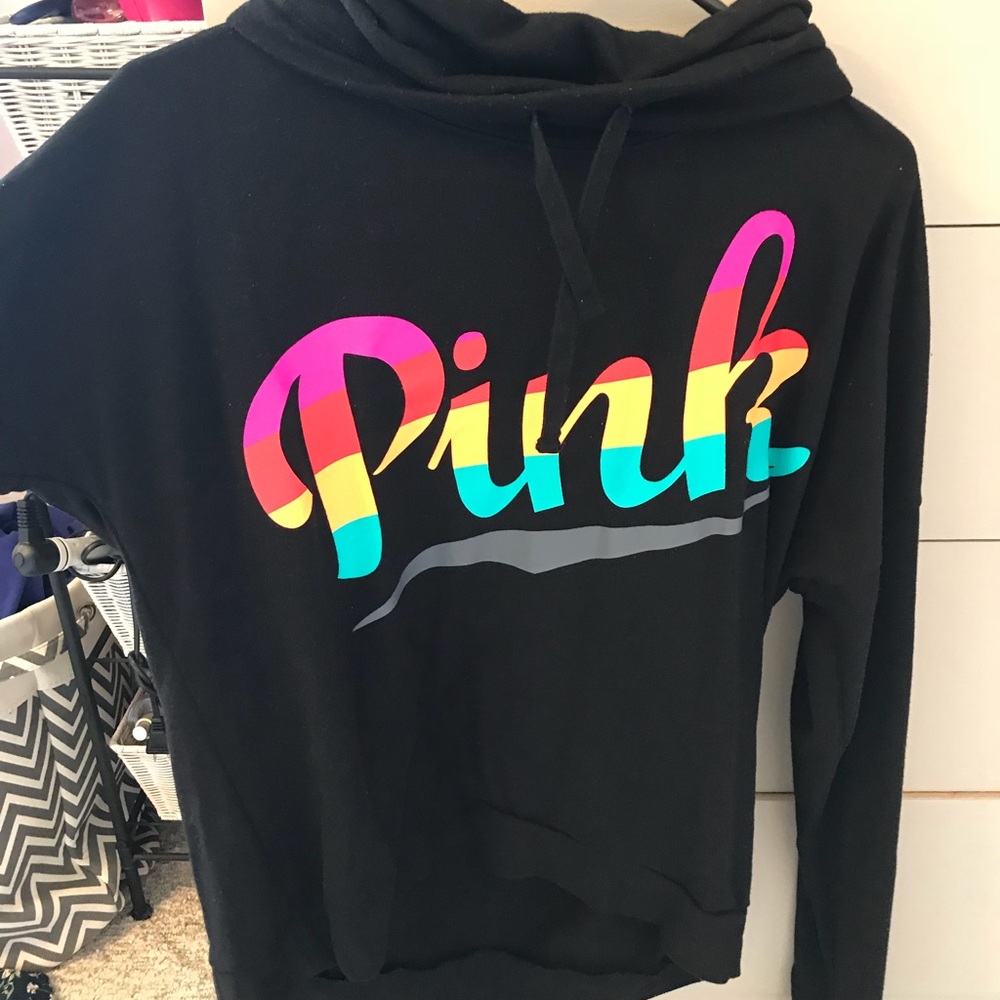 Two VS PINK hoodies